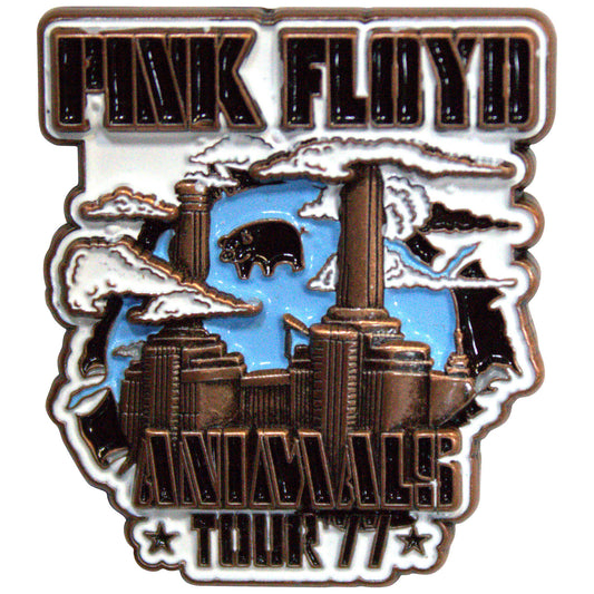 Een foto van een Pink Floyd Speld Badge