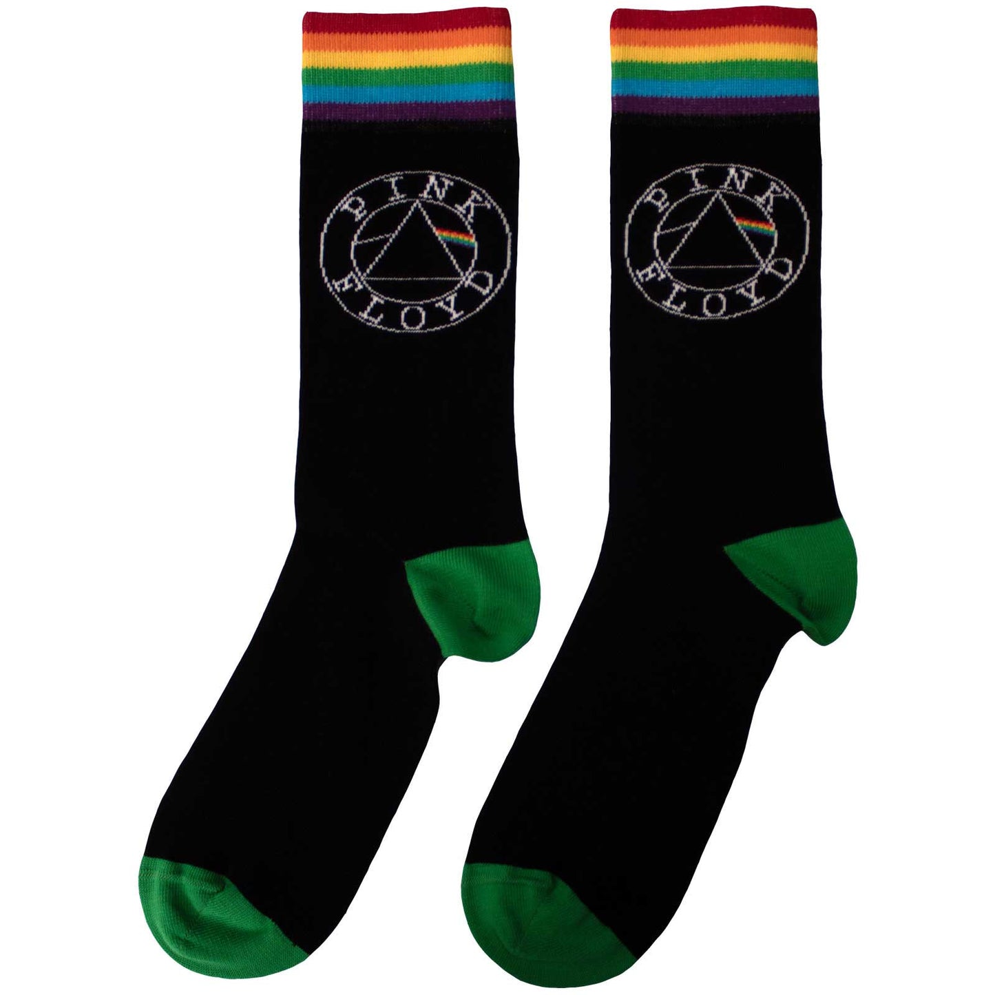 Een foto van een Pink Floyd Enkelsokken