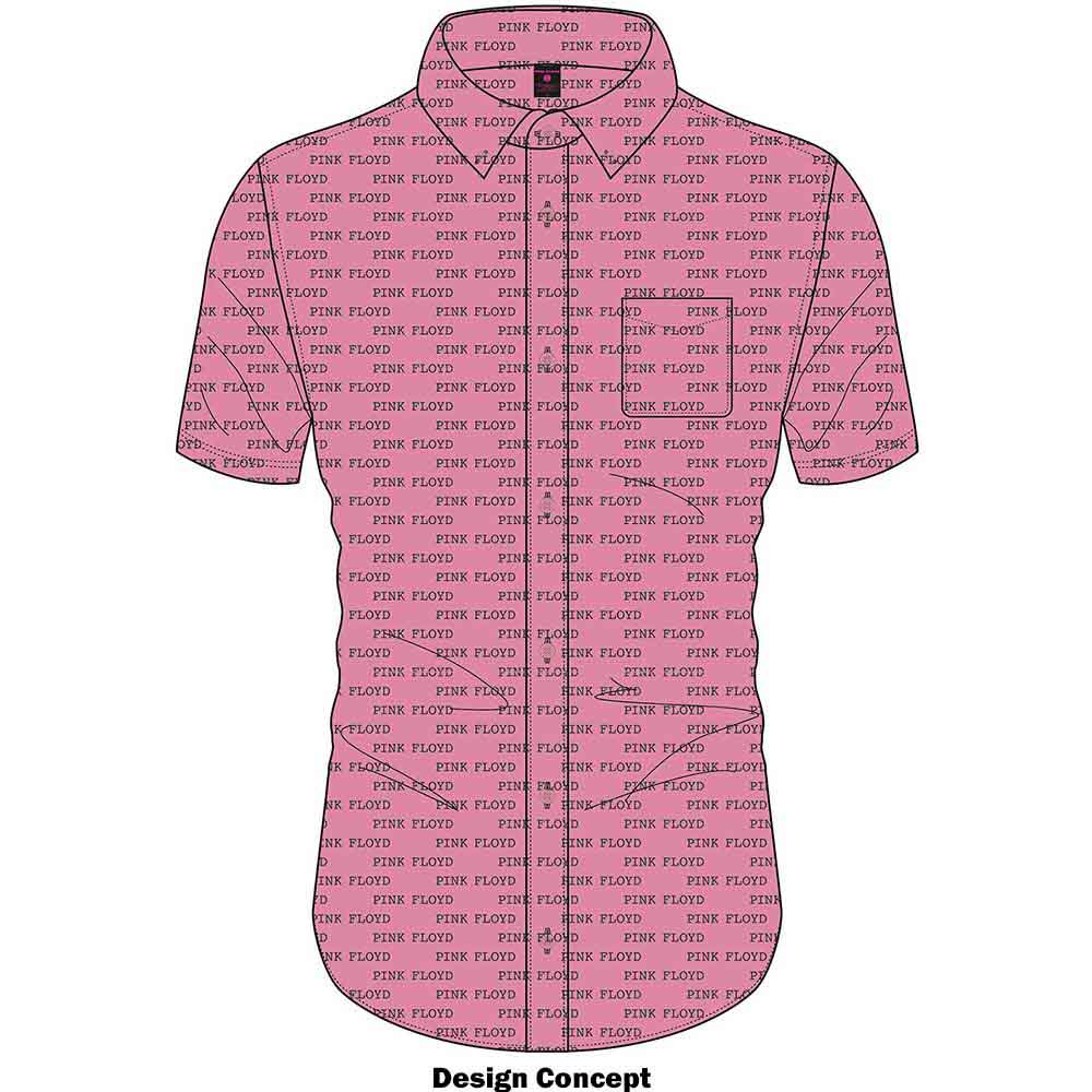 Een foto van een Pink Floyd Casual Shirt