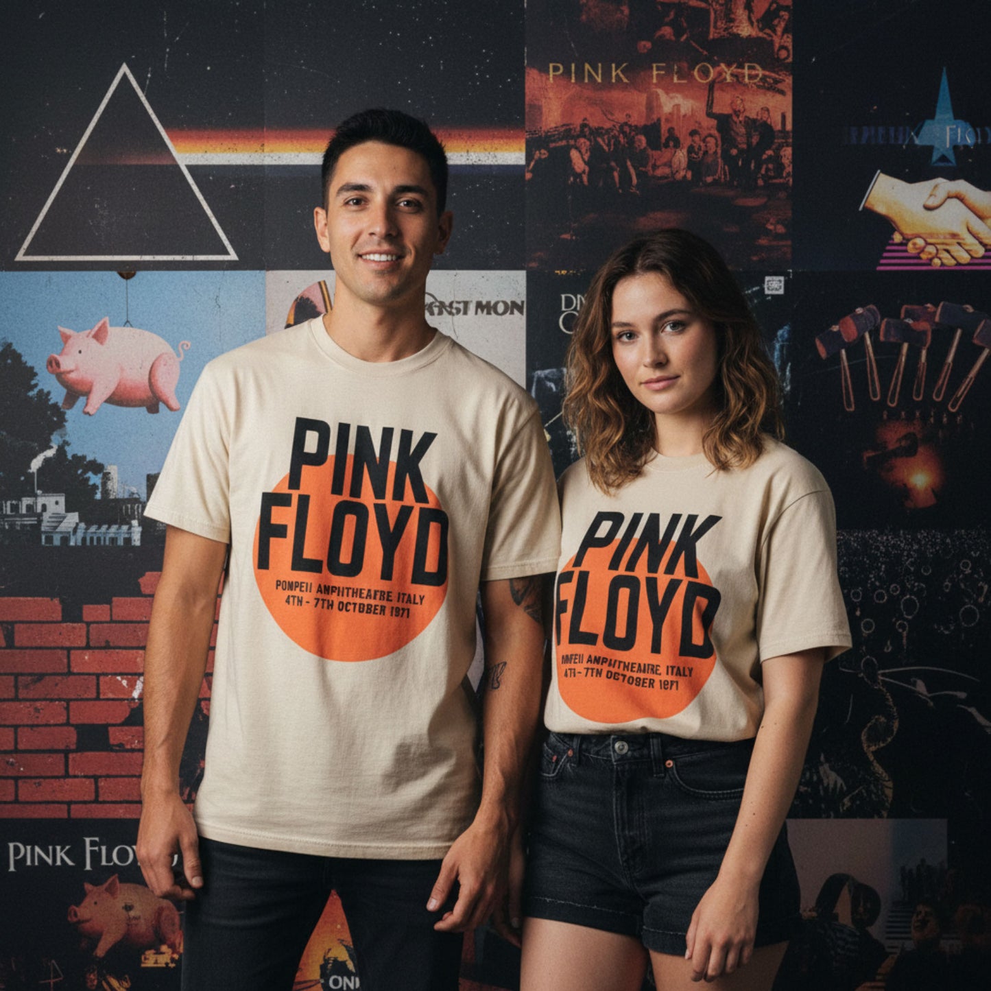 Een foto van een Pink Floyd T-Shirt