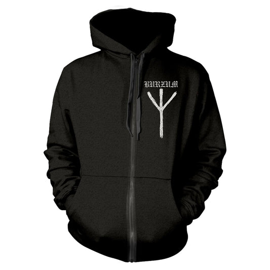Een foto van een BURZUM Top met capuchon