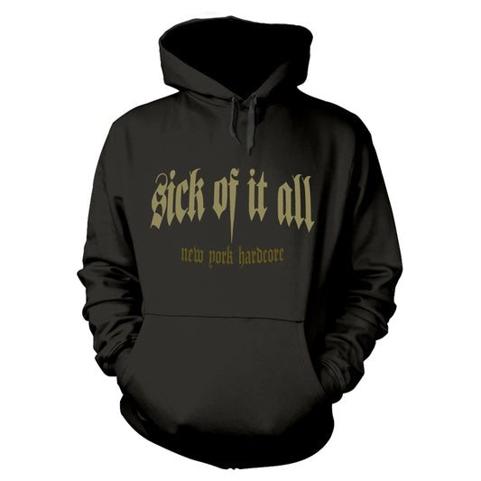 Een foto van een SICK OF IT ALL Top met capuchon