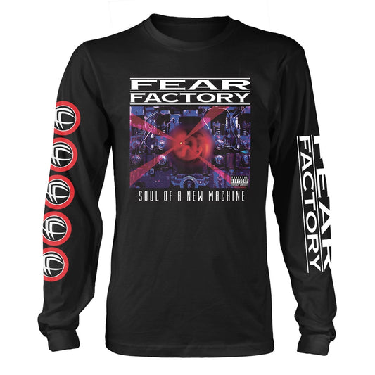 Een foto van een FEAR FACTORY Lange Mouw T-Shirt
