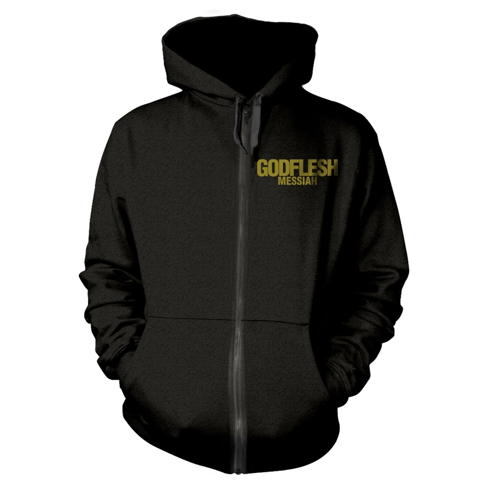 Een foto van een GODFLESH Top met capuchon