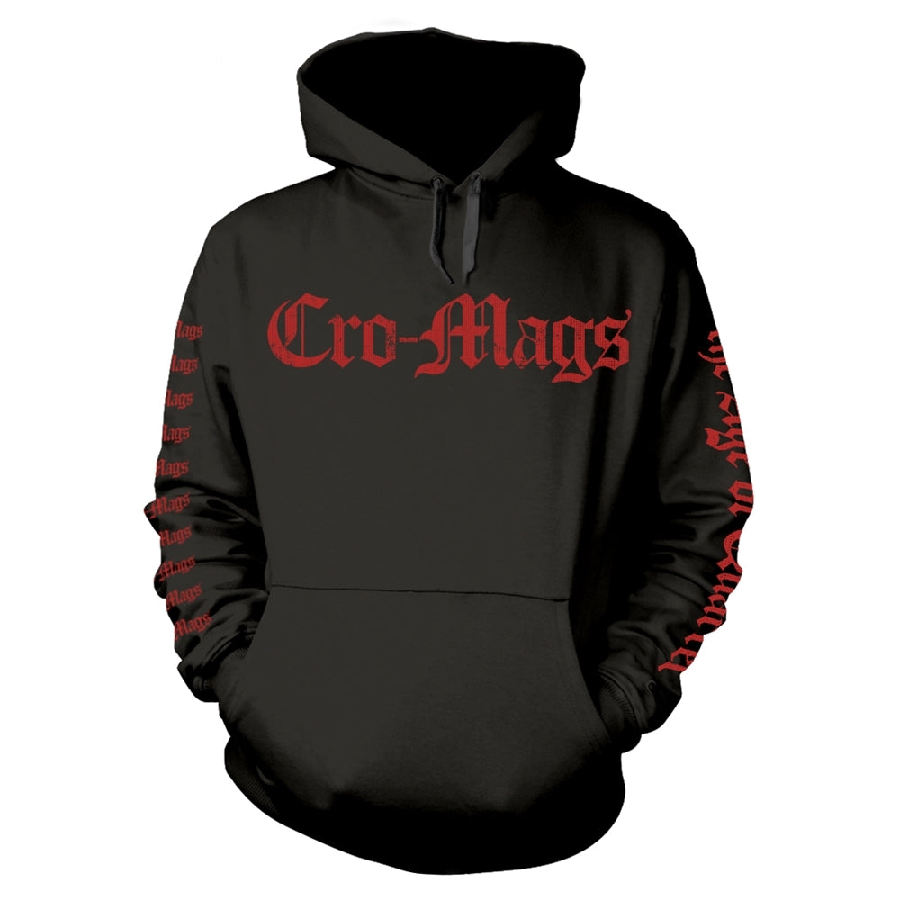 Een foto van een CRO-MAGS Top met capuchon