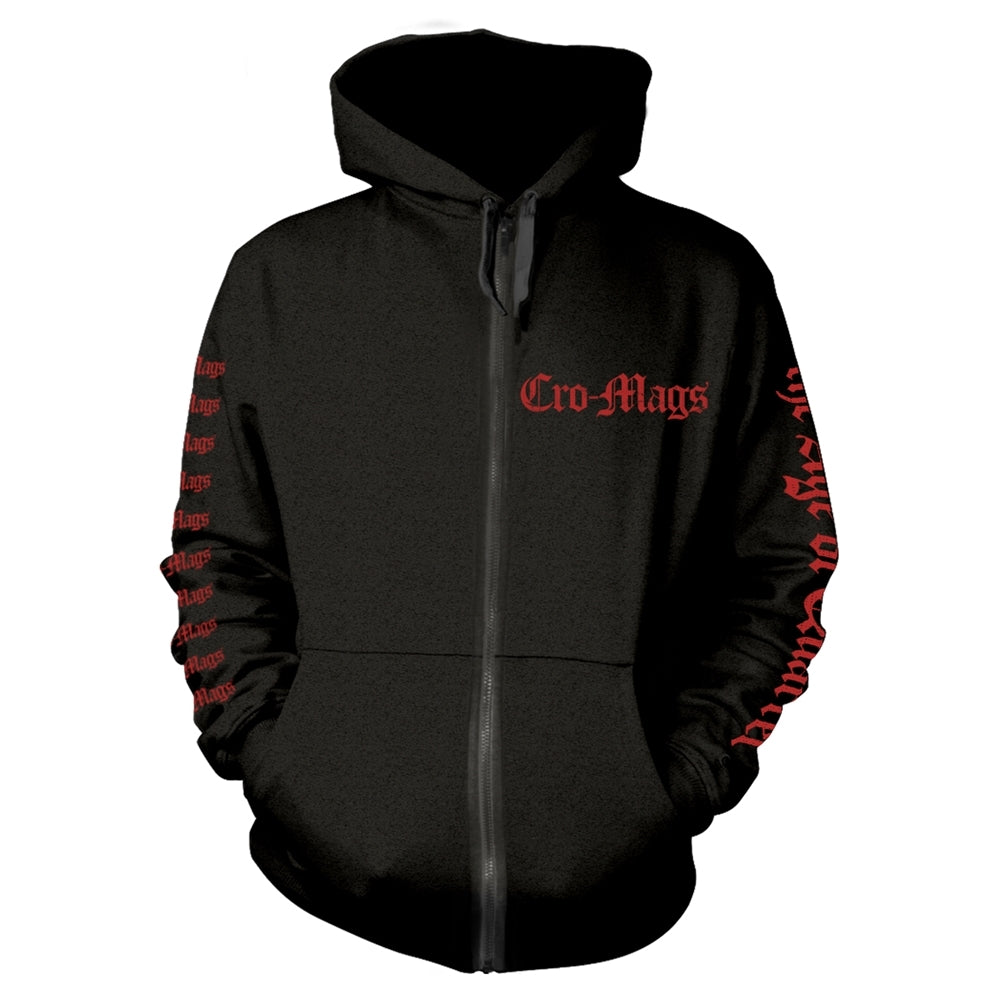 Een foto van een CRO-MAGS Top met capuchon