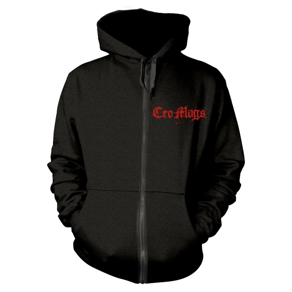 Een foto van een CRO-MAGS Top met capuchon