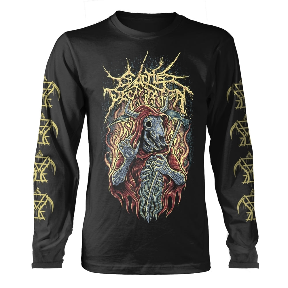 Een foto van een CATTLE DECAPITATION Lange Mouw T-Shirt