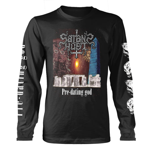 Een foto van een SATANS HOST Lange Mouw T-Shirt