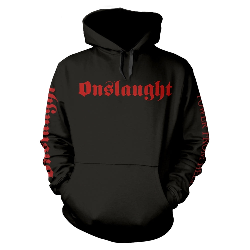 Een foto van een ONSLAUGHT Top met capuchon