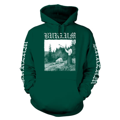 Een foto van een BURZUM Top met capuchon