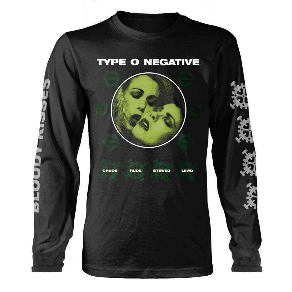 Een foto van een TYPE O NEGATIVE Lange Mouw T-Shirt