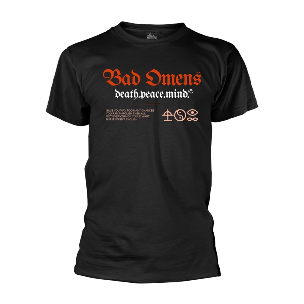 Een foto van een BAD OMENS T-Shirt