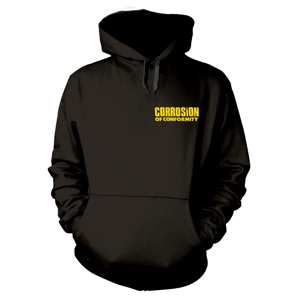Een foto van een CORROSION OF CONFORMITY Top met capuchon