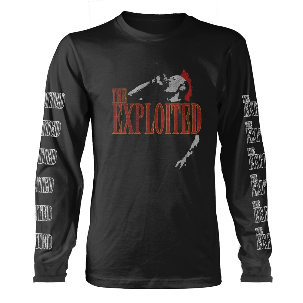 Een foto van een THE EXPLOITED Lange Mouw T-Shirt
