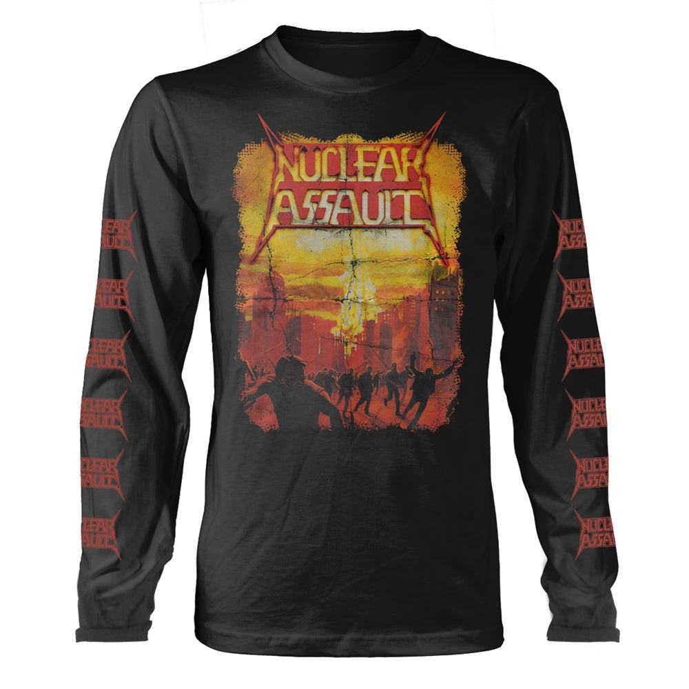 Een foto van een NUCLEAR ASSAULT Lange Mouw T-Shirt