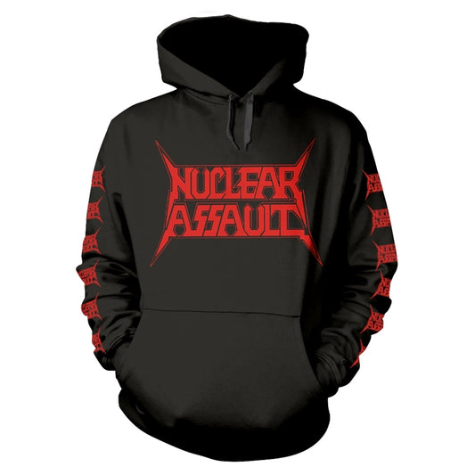 Een foto van een NUCLEAR ASSAULT Top met capuchon