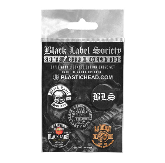 Een foto van een BLACK LABEL SOCIETY Badge