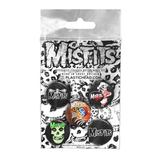 Een foto van een MISFITS Badge