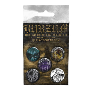 Een foto van een BURZUM Badge