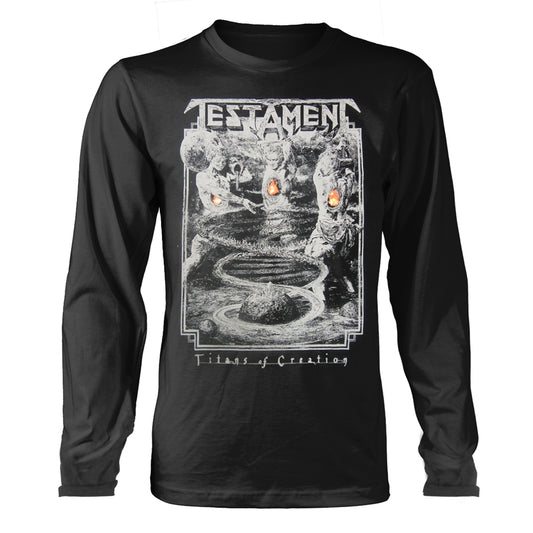Een foto van een TESTAMENT Lange Mouw T-Shirt