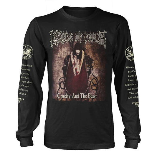 Een foto van een CRADLE OF FILTH Lange Mouw T-Shirt