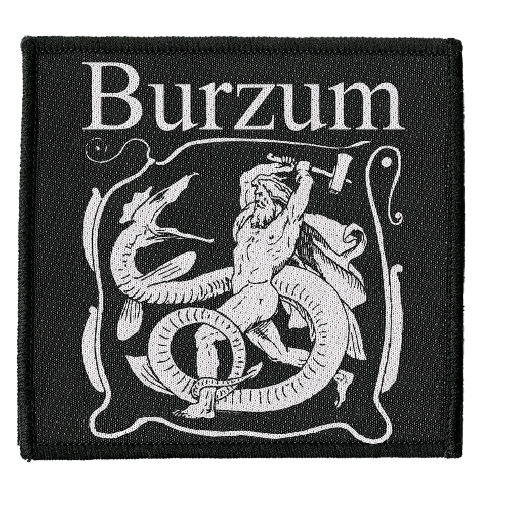 Een foto van een BURZUM Patch