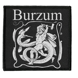 Een foto van een BURZUM Patch