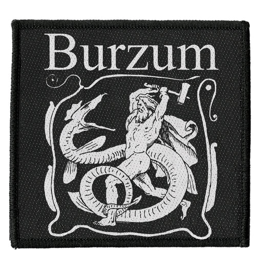 Een foto van een BURZUM Patch