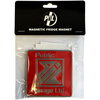 Een foto van een PIL (Public Image Ltd) Magneet
