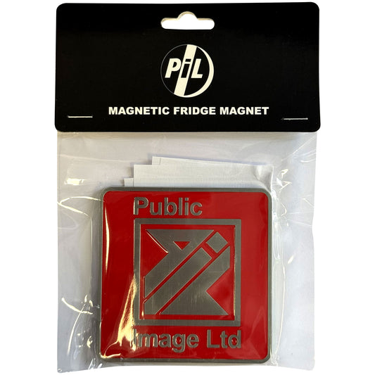 Een foto van een PIL (Public Image Ltd) Magneet