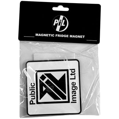 Een foto van een PIL (Public Image Ltd) Magneet