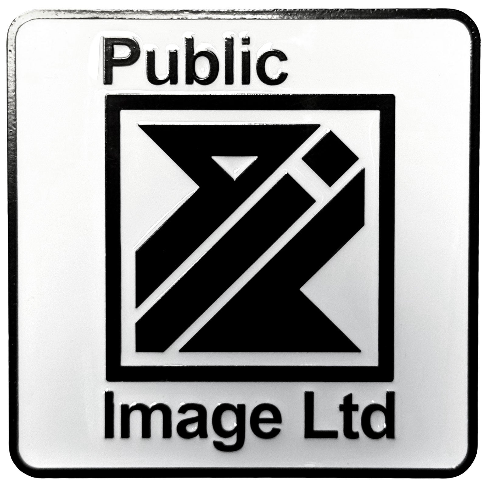 Een foto van een PIL (Public Image Ltd) Magneet