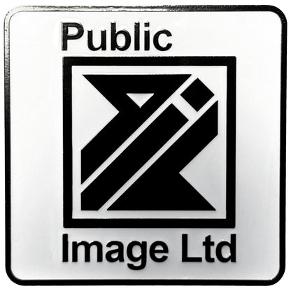 Een foto van een PIL (Public Image Ltd) Magneet