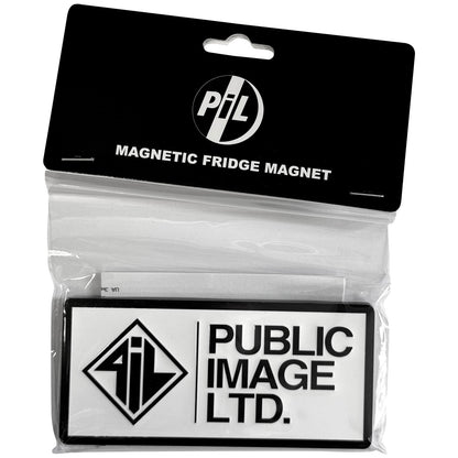 Een foto van een PIL (Public Image Ltd) Magneet