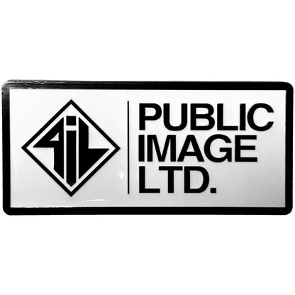 Een foto van een PIL (Public Image Ltd) Magneet