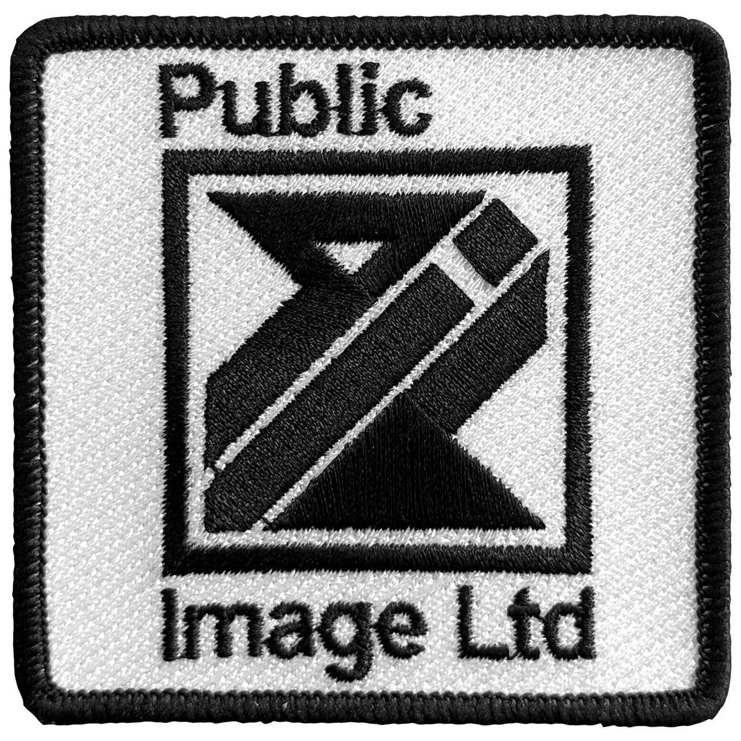 Een foto van een PIL (Public Image Ltd) Patch