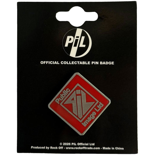 Een foto van een PIL (Public Image Ltd) Speld Badge