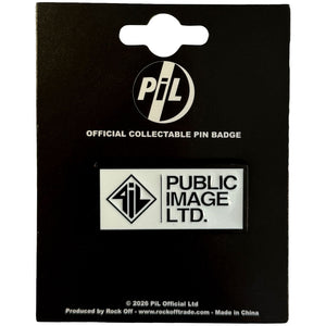 Een foto van een PIL (Public Image Ltd) Speld Badge