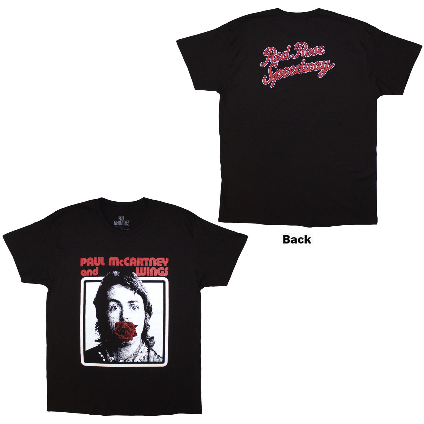 Een foto van een Paul McCartney T-Shirt