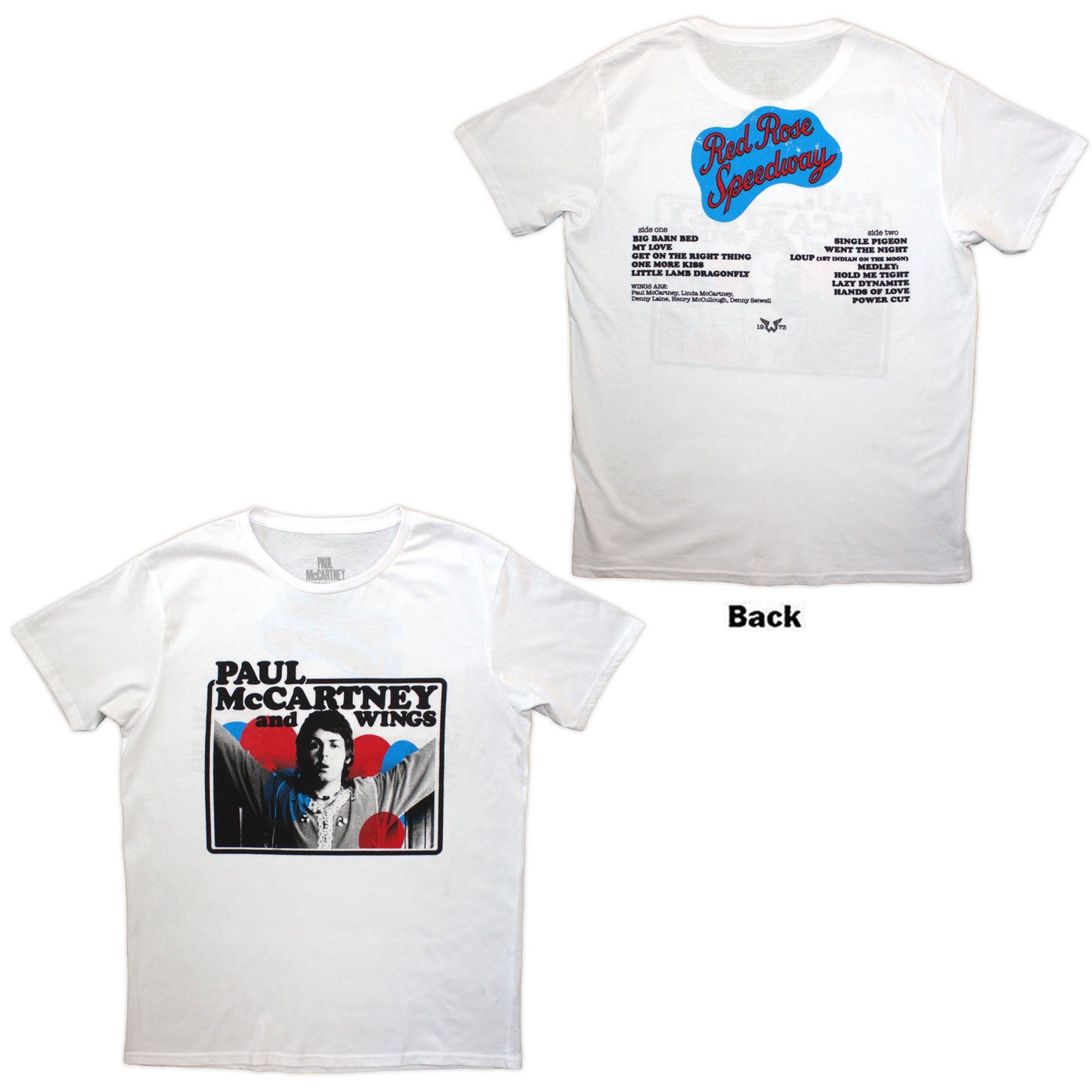 Een foto van een Paul McCartney T-Shirt