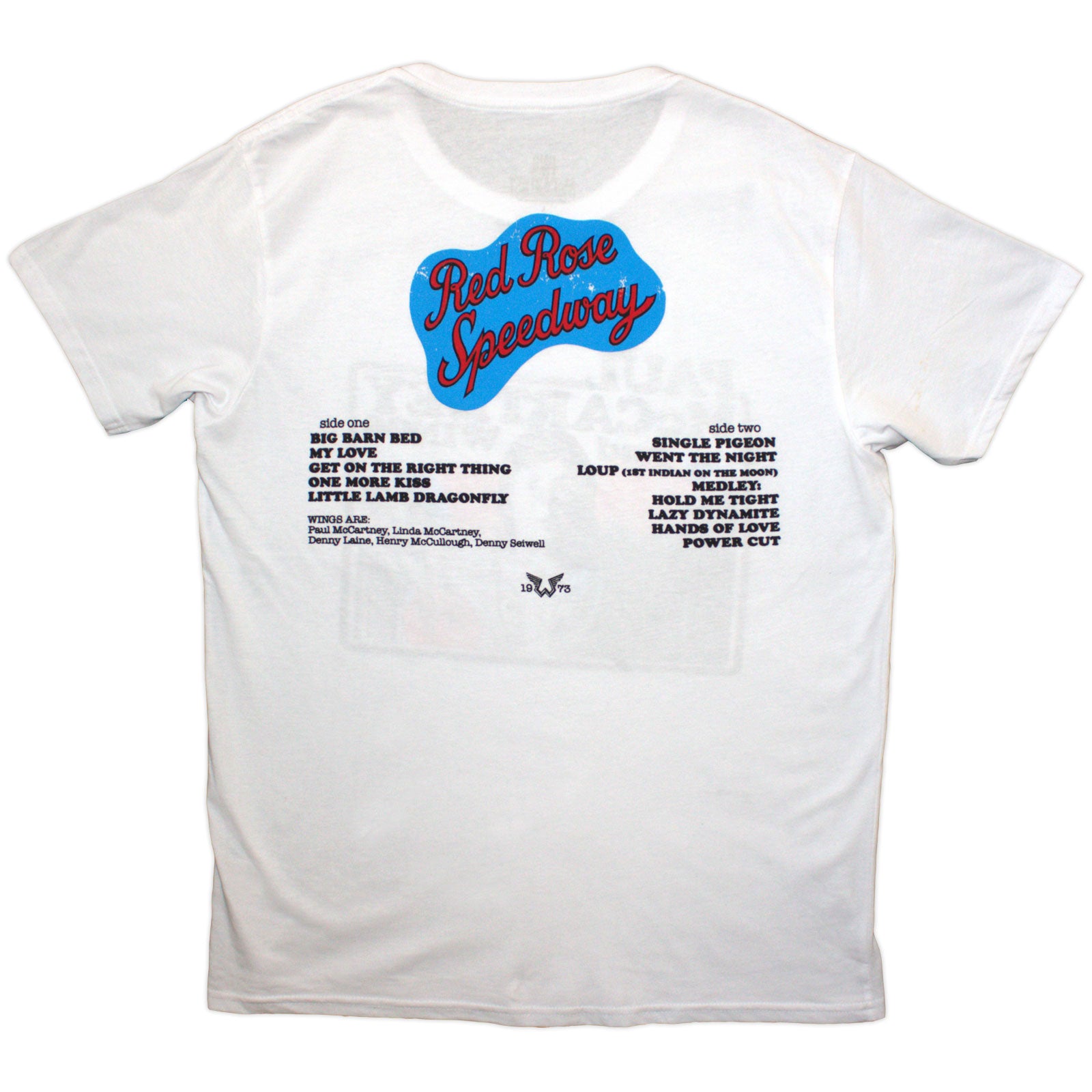 Een foto van een Paul McCartney T-Shirt