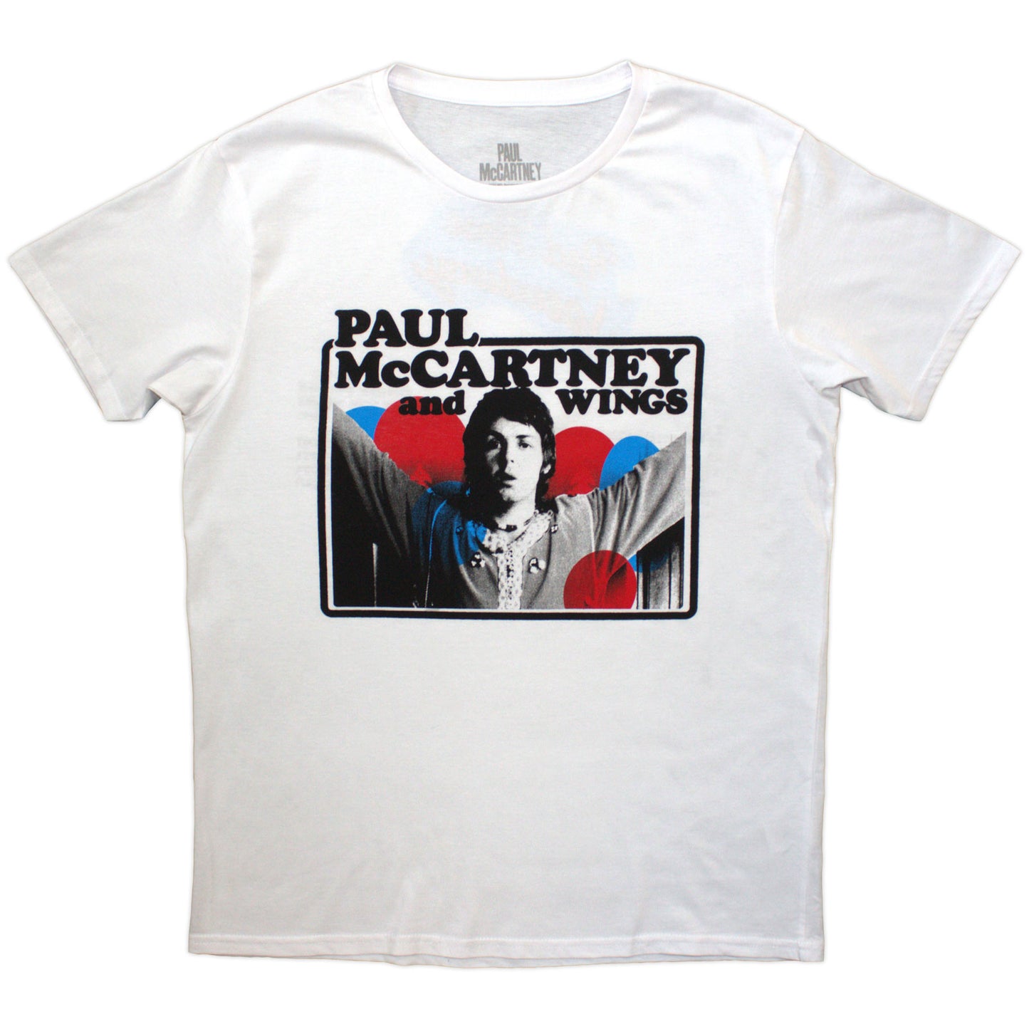 Een foto van een Paul McCartney T-Shirt