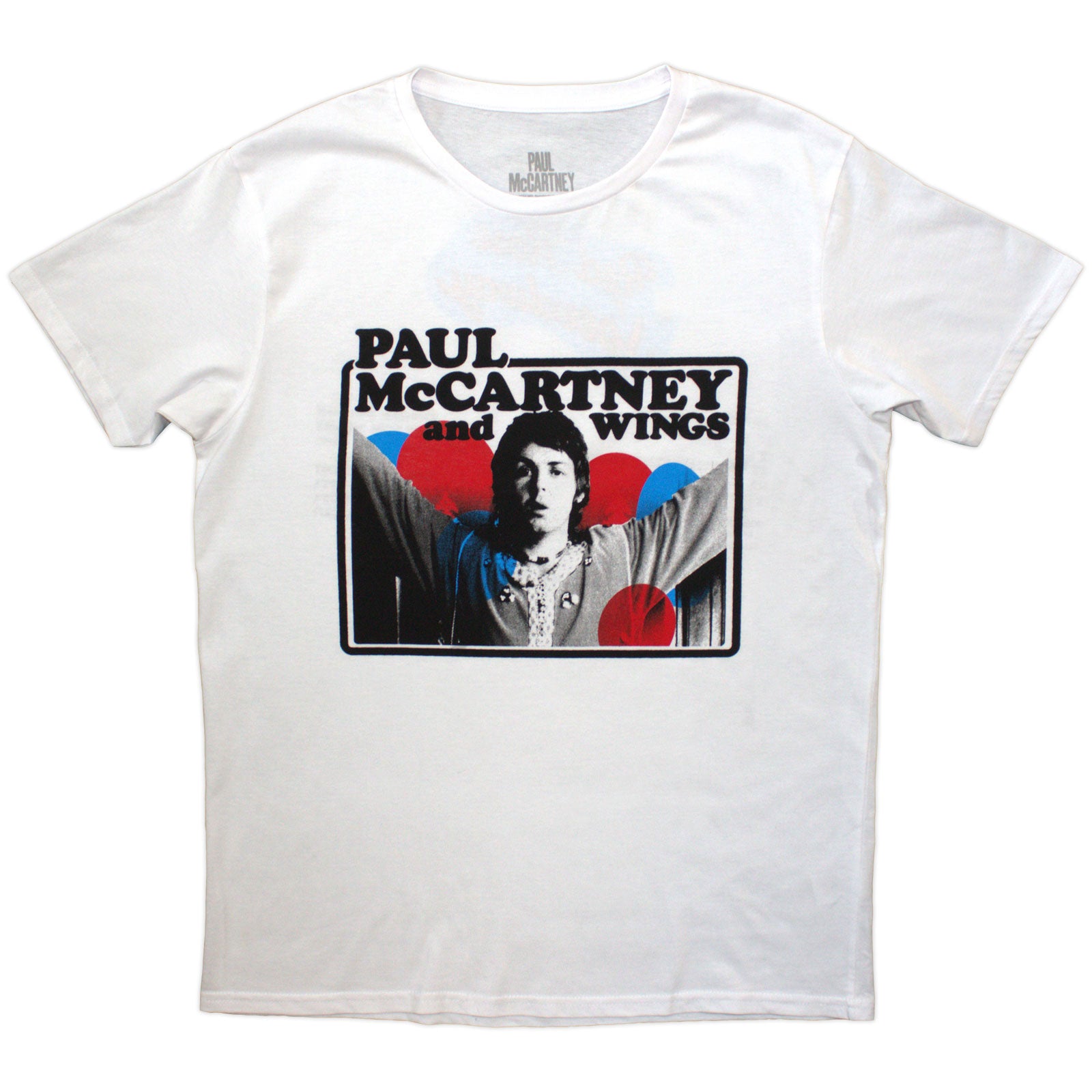 Een foto van een Paul McCartney T-Shirt