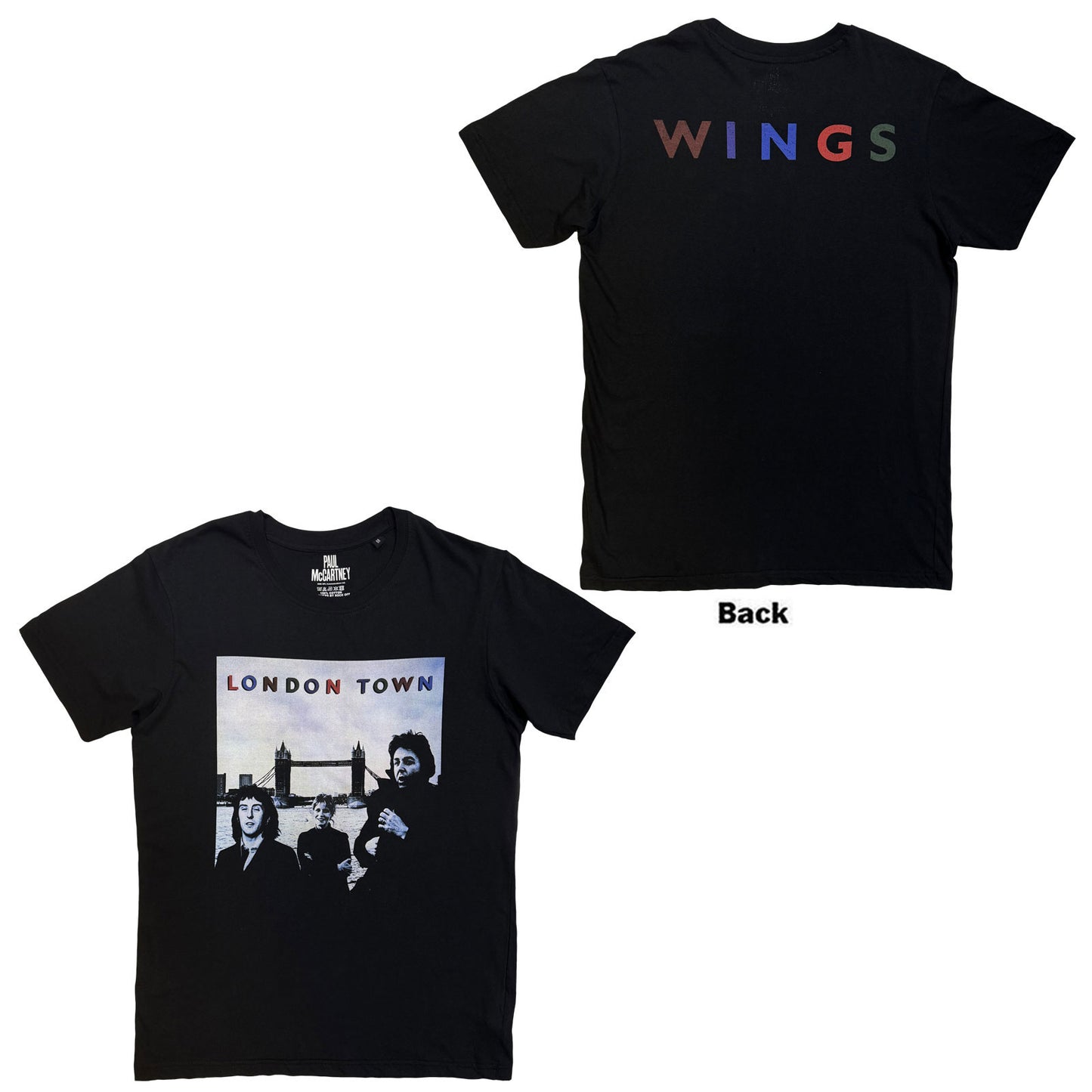 Een foto van een Paul McCartney T-Shirt