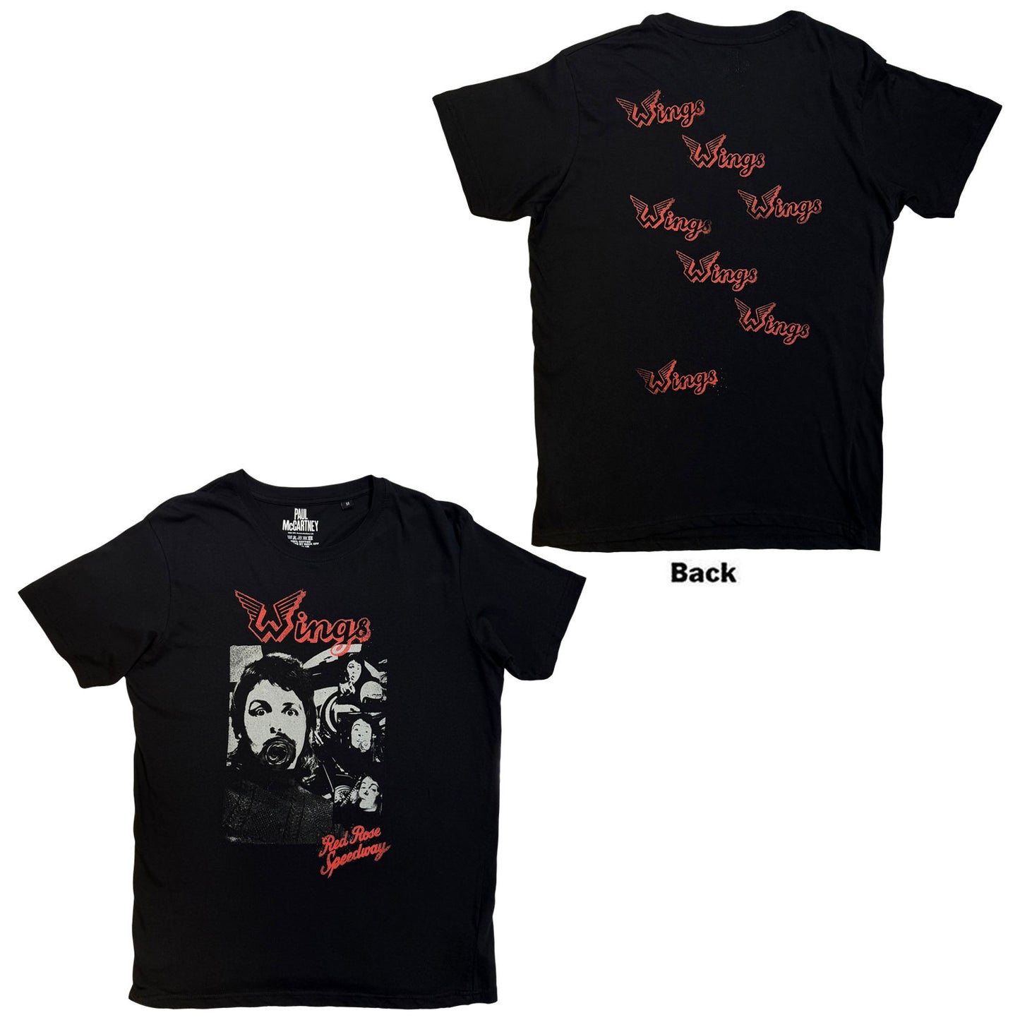 Een foto van een Paul McCartney T-Shirt