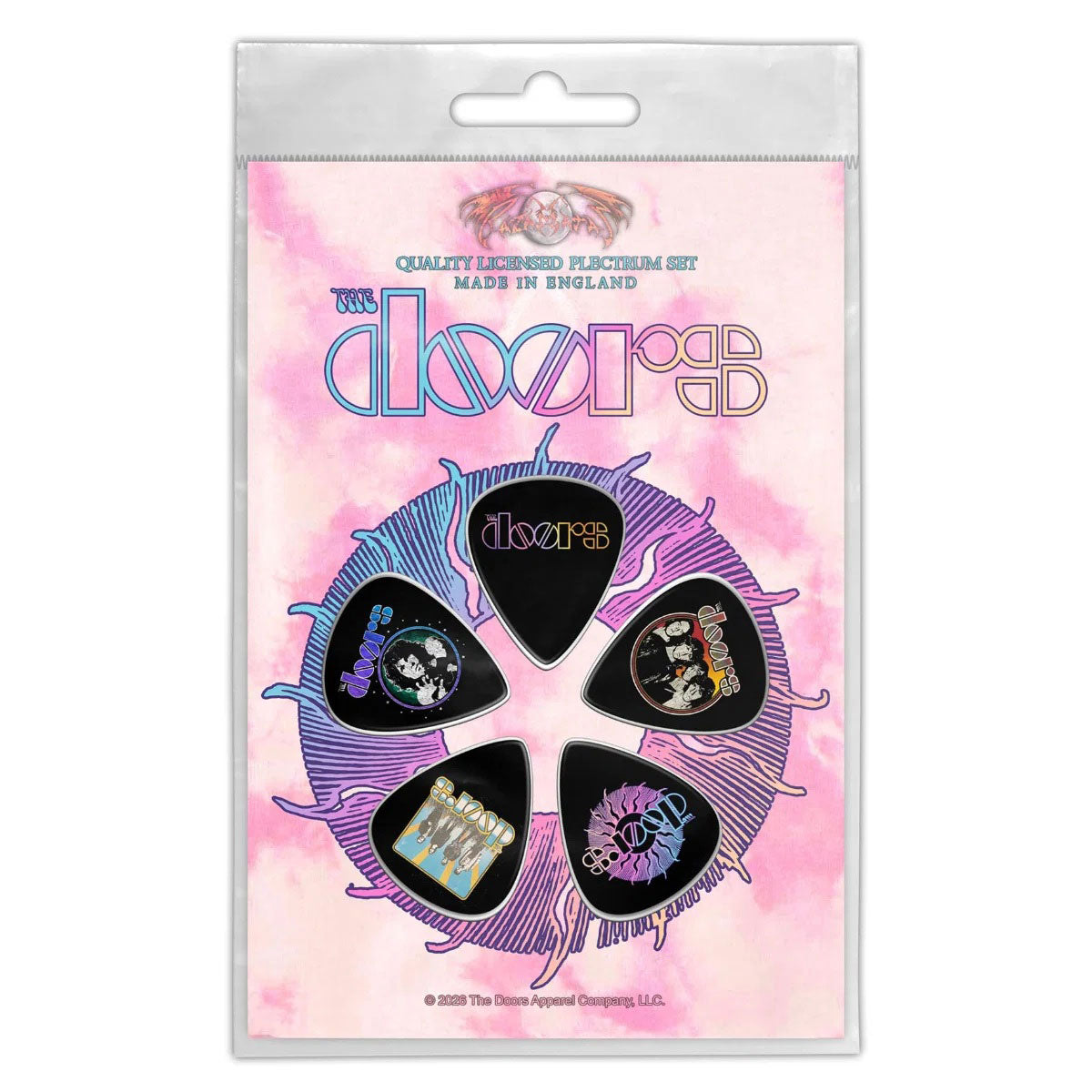 Een foto van een The Doors Plectrum