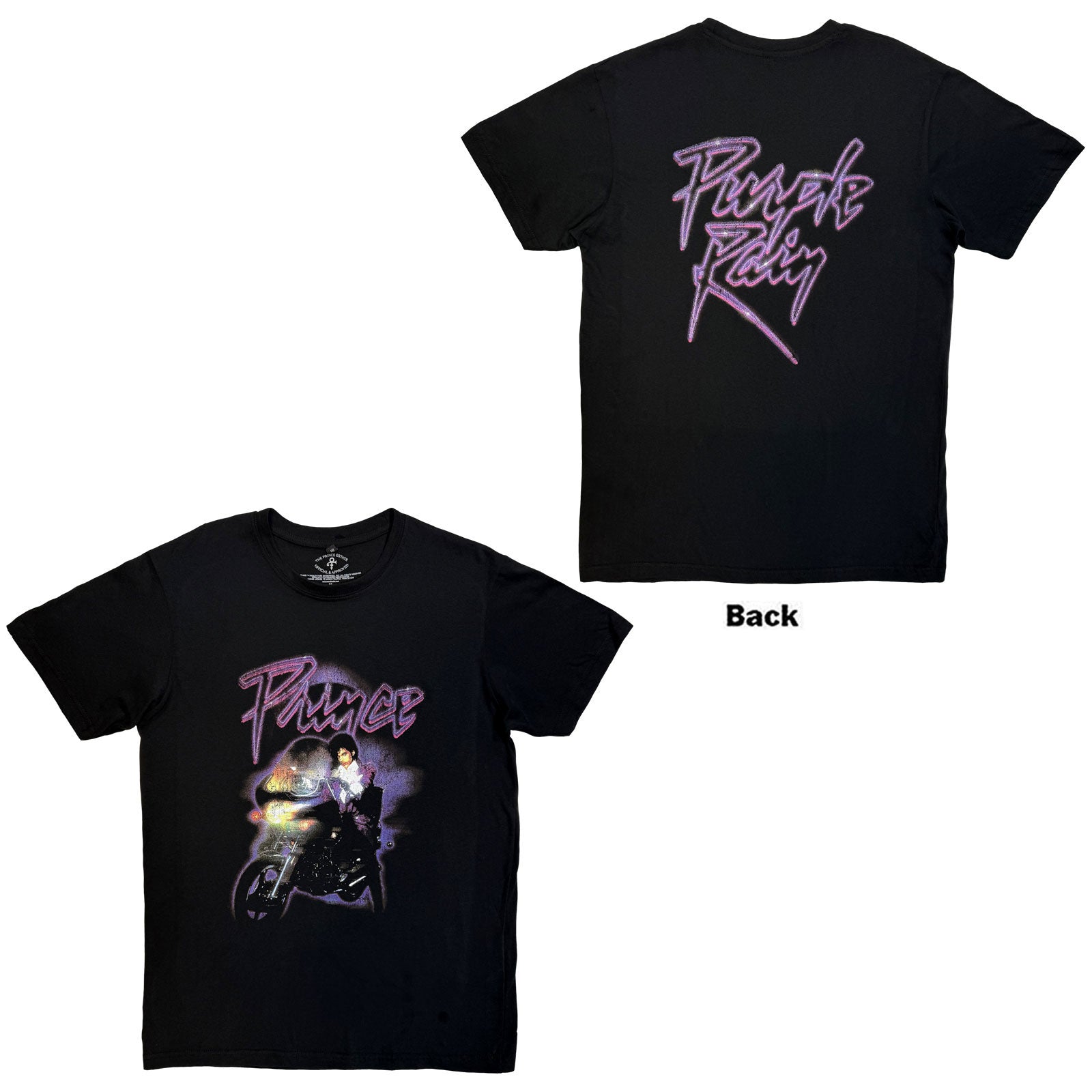 Een foto van een Prince T-Shirt