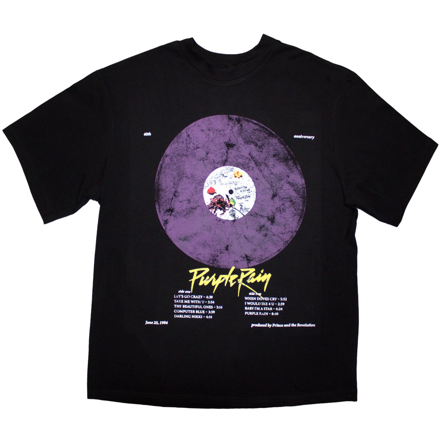 Een foto van een Prince T-Shirt