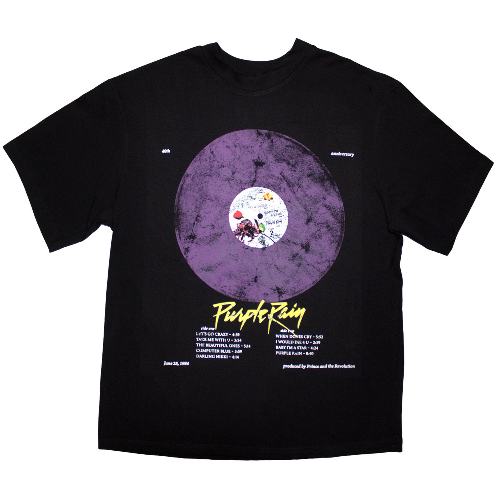 Een foto van een Prince T-Shirt